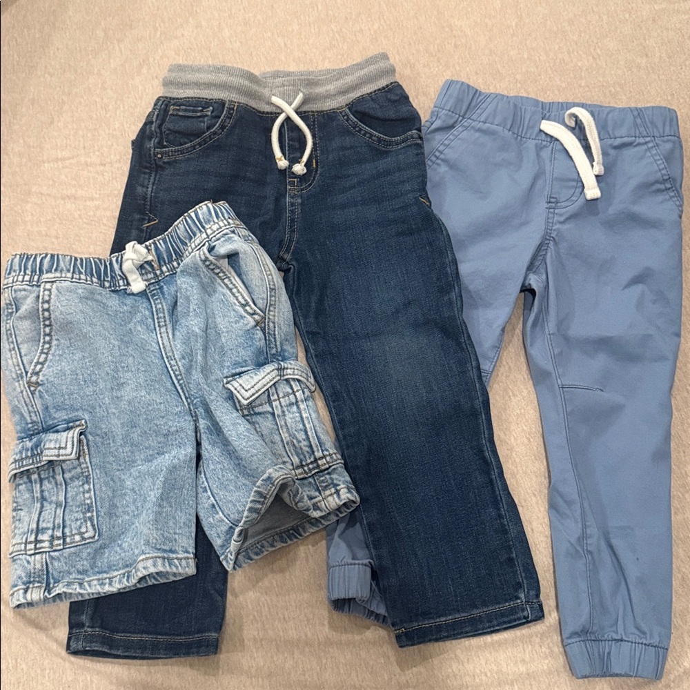 Cat & Jack - Pants & Short Set of 3 for Toddler